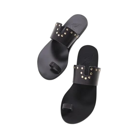 Ancient Greek Women's Leather Sandals Size 38 - Picture 1 of 7